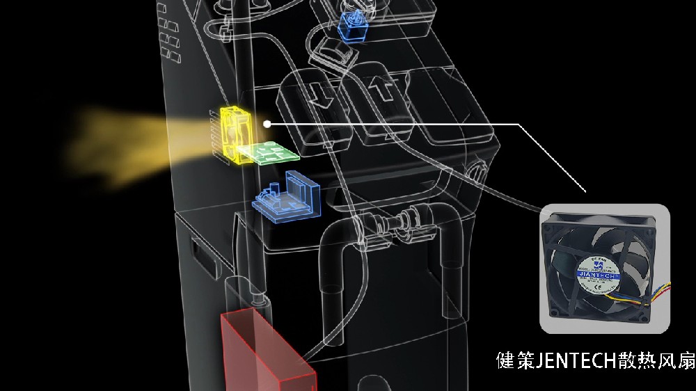 Dialyzer for Electronics: JENTECH DC Cooling Fans Remove Heat from Internal Electrical Components
